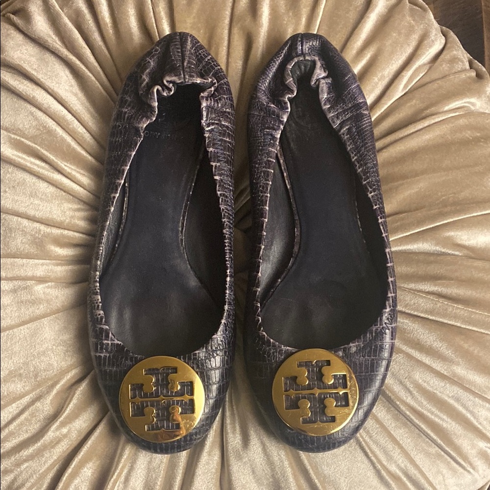 🎀 Tory Burch Reva Ballerina Flat 8 M